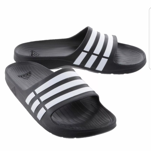 🆕 Adidas Duramo Slide Sandals - Men's - NWT - Picture 5 of 7